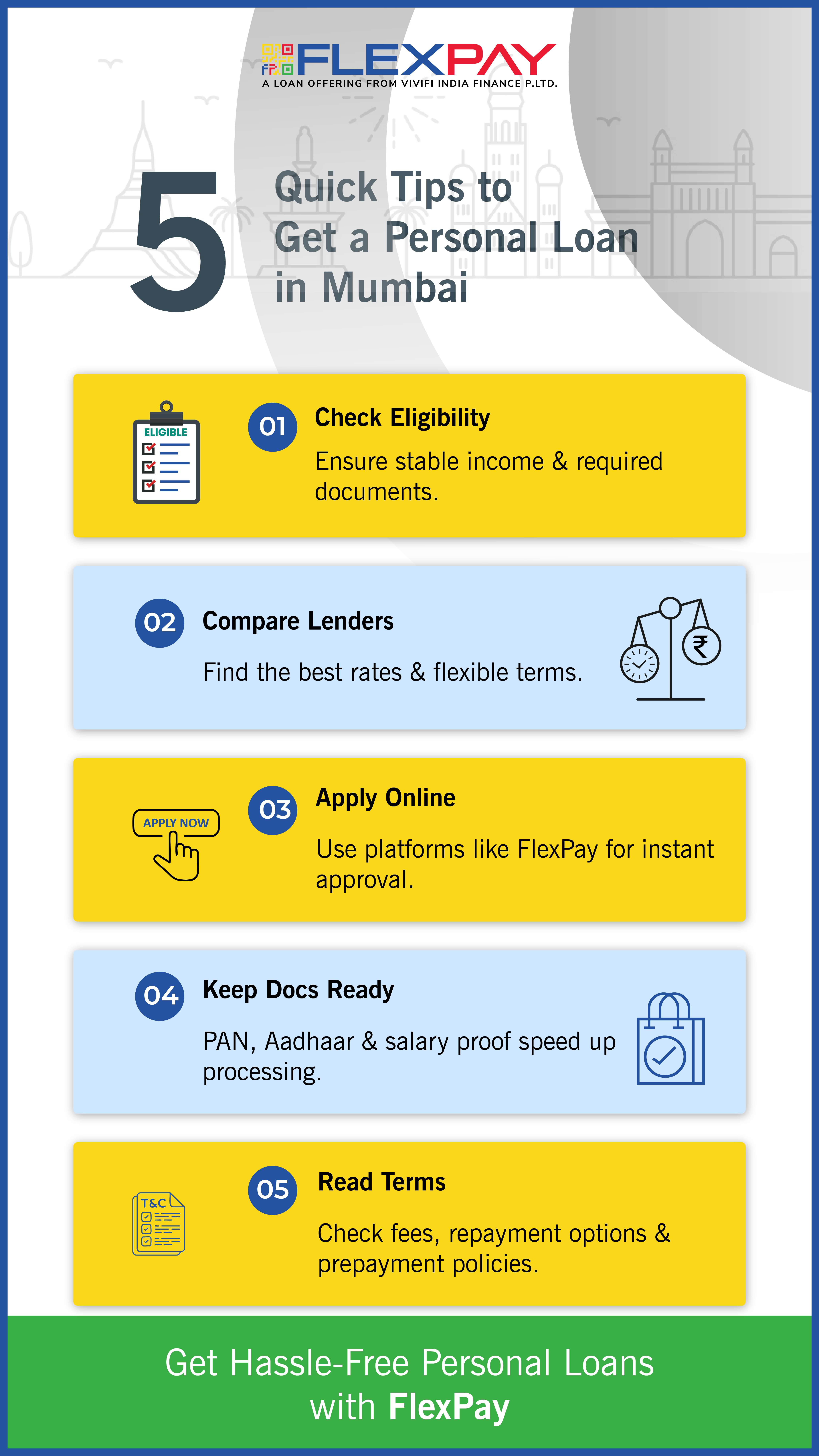 5 Quick Tips to Get a Personal Loan in Mumbai